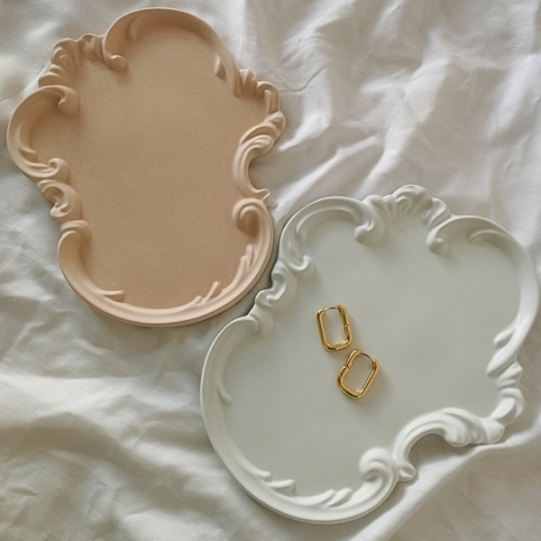 Victorian Design Jewelry Tray