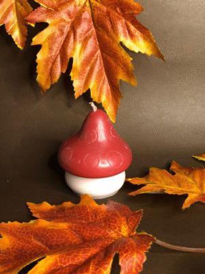 Mushroom Candle