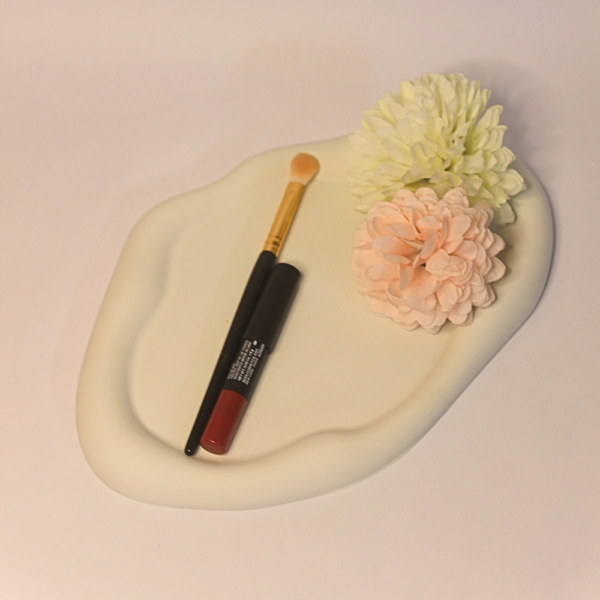 Oval Cloud Decor Tray