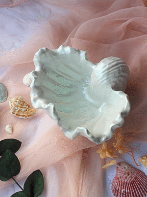 Conch Vessel for Flowers