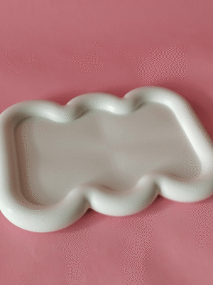 Swiggly Wavy Decor Tray