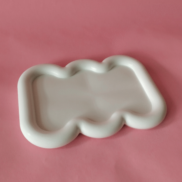 Swiggly Wavy Decor Tray