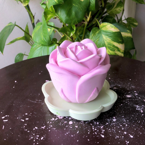 Rose Shape Storage Jar - Image 2