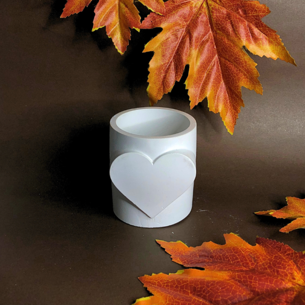 Heart Brush Holder