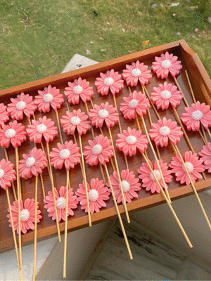 Daisy Candle Sticks for Gifting