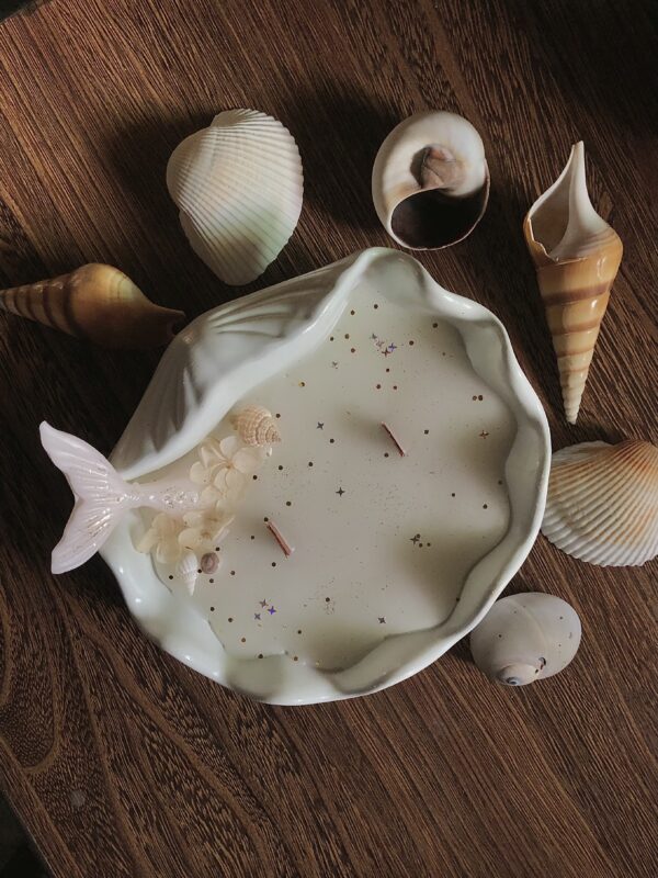 Mermaid Theme Candle Bowl - 2