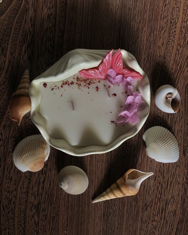 Mermaid Theme Candle Bowl - Image 2
