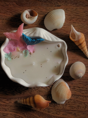 Mermaid Theme Candle Bowl - 3