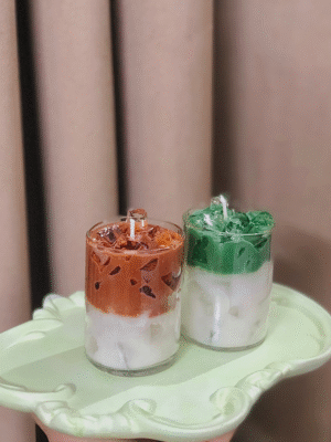 Mini Iced Candles